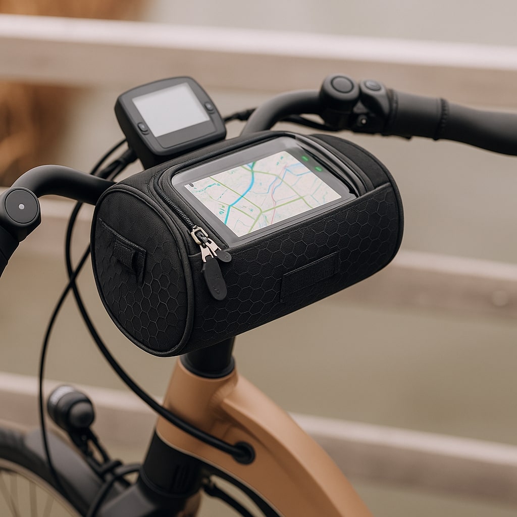 Handlebar Bag for Bicycle | Waterproof Bicycle Bag with Touchscreen | Tourix