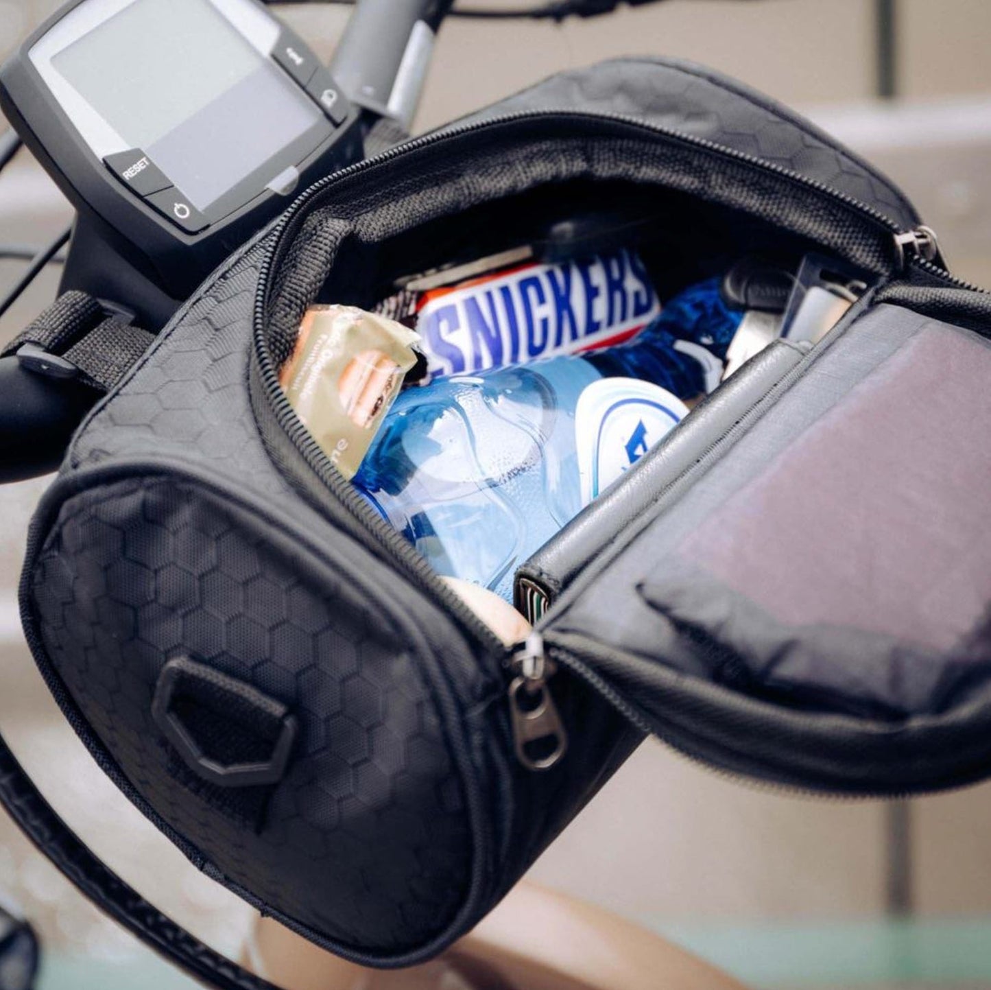 Handlebar Bag for Bicycle | Waterproof Bicycle Bag with Touchscreen | Tourix
