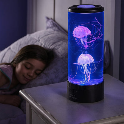 LED Nightstand Lamp | Desk Lamp with Jellyfish Effect | Table Light | LightWave