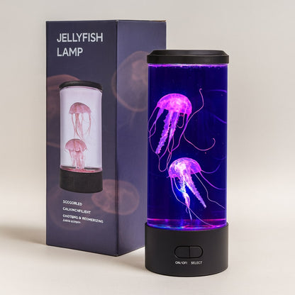 LED Nightstand Lamp | Desk Lamp with Jellyfish Effect | Table Light | LightWave