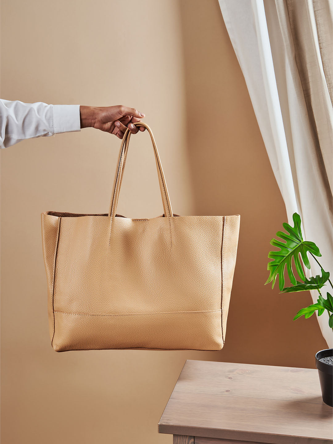 The Carryall Leather Tote