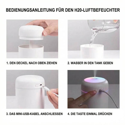 Luftbefeuchter | Aroma Diffuser | Befeuchter Diffuser | Nebelora