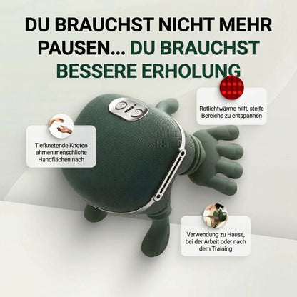 Nacken- & Schultermassagegerät | Nackenmassage zu Hause für geschmeidige Muskeln | Nackenia