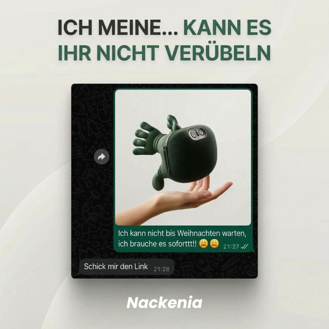 Neck & Shoulder Massager | Neck Massage at Home for Supple Muscles | Nackenia