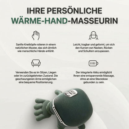 Nacken- & Schultermassagegerät | Nackenmassage zu Hause für geschmeidige Muskeln | Nackenia