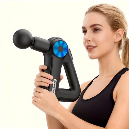 Massage Gun with 9 Attachments | Massager for Neck, Back, Feet, and More | Massage Gun | Pulsevia