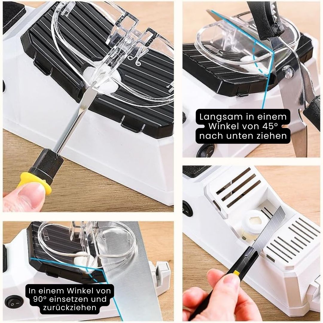 Knife Sharpener | Easy Knife Sharpening | Electric Knife Grinder | Scheidkraft