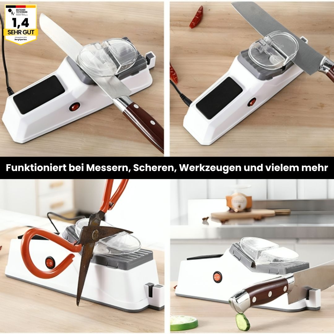 Messerschärfer | Einfaches Messerschärfen | Elektrischer Messerschleifer | Scheidkraft