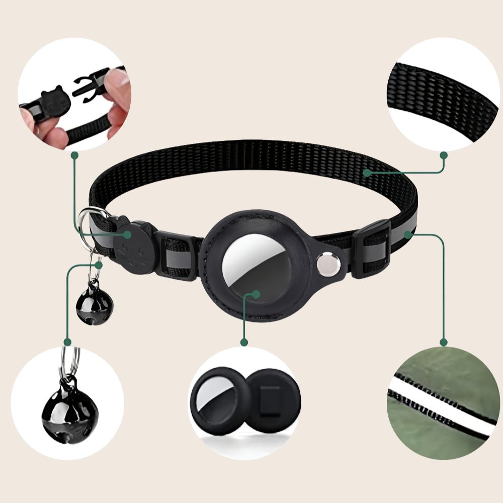 Cat Collar with GPS & Bell | MiauTrack