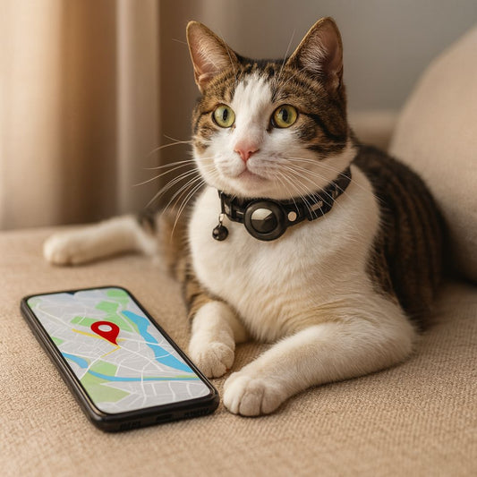 Cat Collar with GPS & Bell | MiauTrack