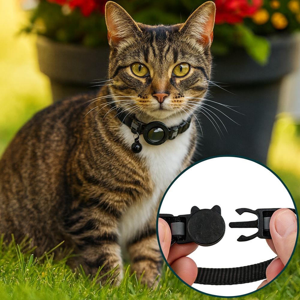Cat Collar with GPS & Bell | MiauTrack