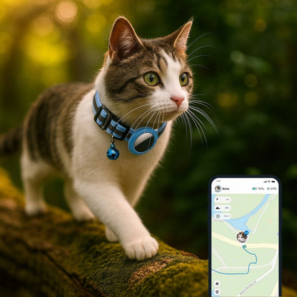 Cat Collar with GPS & Bell | MiauTrack