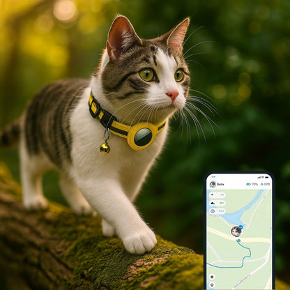 Cat Collar with GPS & Bell | MiauTrack