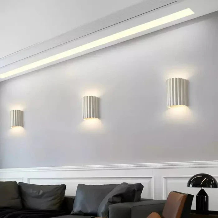 Moderne Wandlampe | Wandleuchte für den Innenbereich | LED-Wandlichter für das Wohnzimmer | Veluna