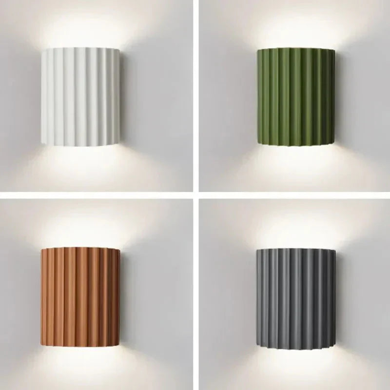 Moderne Wandlampe | Wandleuchte für den Innenbereich | LED-Wandlichter für das Wohnzimmer | Veluna