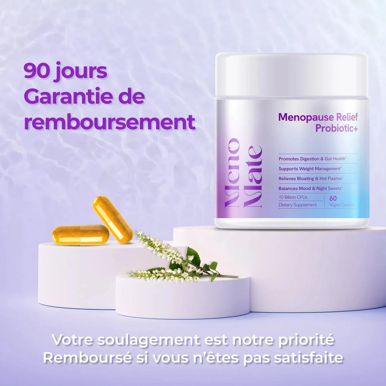 MenoMate - La solution ultime pour la ménopause
