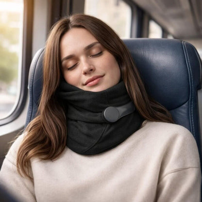Neck Pillow for Airplane & Travel | Travel Pillow for Neck | Nuvella