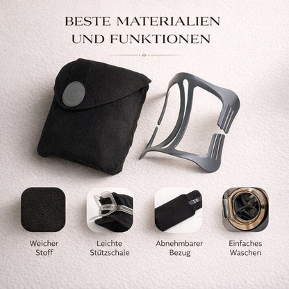 Neck Pillow for Airplane & Travel | Travel Pillow for Neck | Nuvella