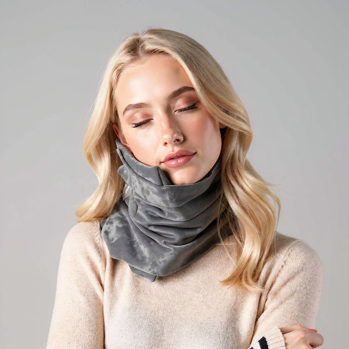Neck Pillow for Airplane & Travel | Travel Pillow for Neck | Nuvella