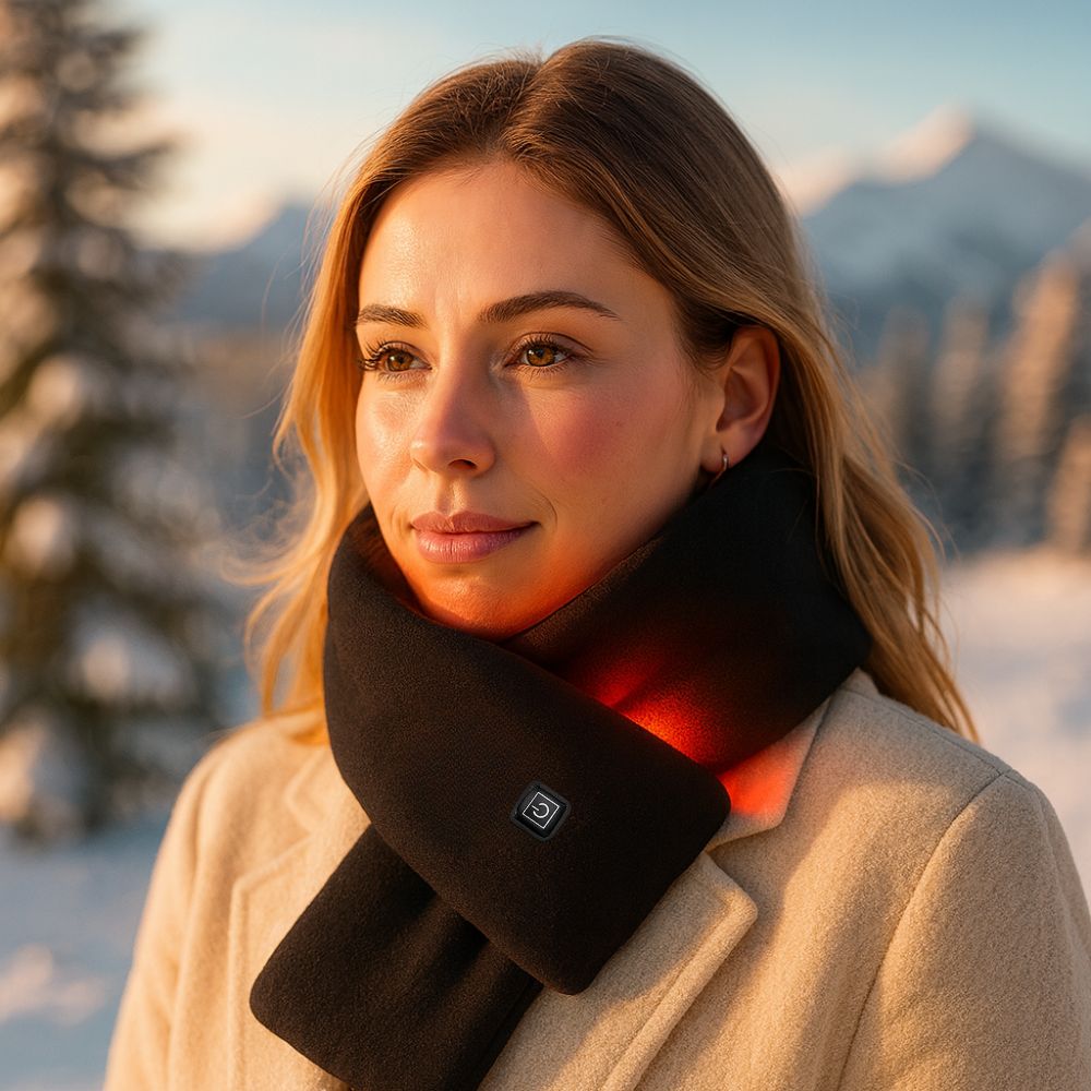 Winter Scarf for Men & Women | Electric Heating Scarf | NackiWarm