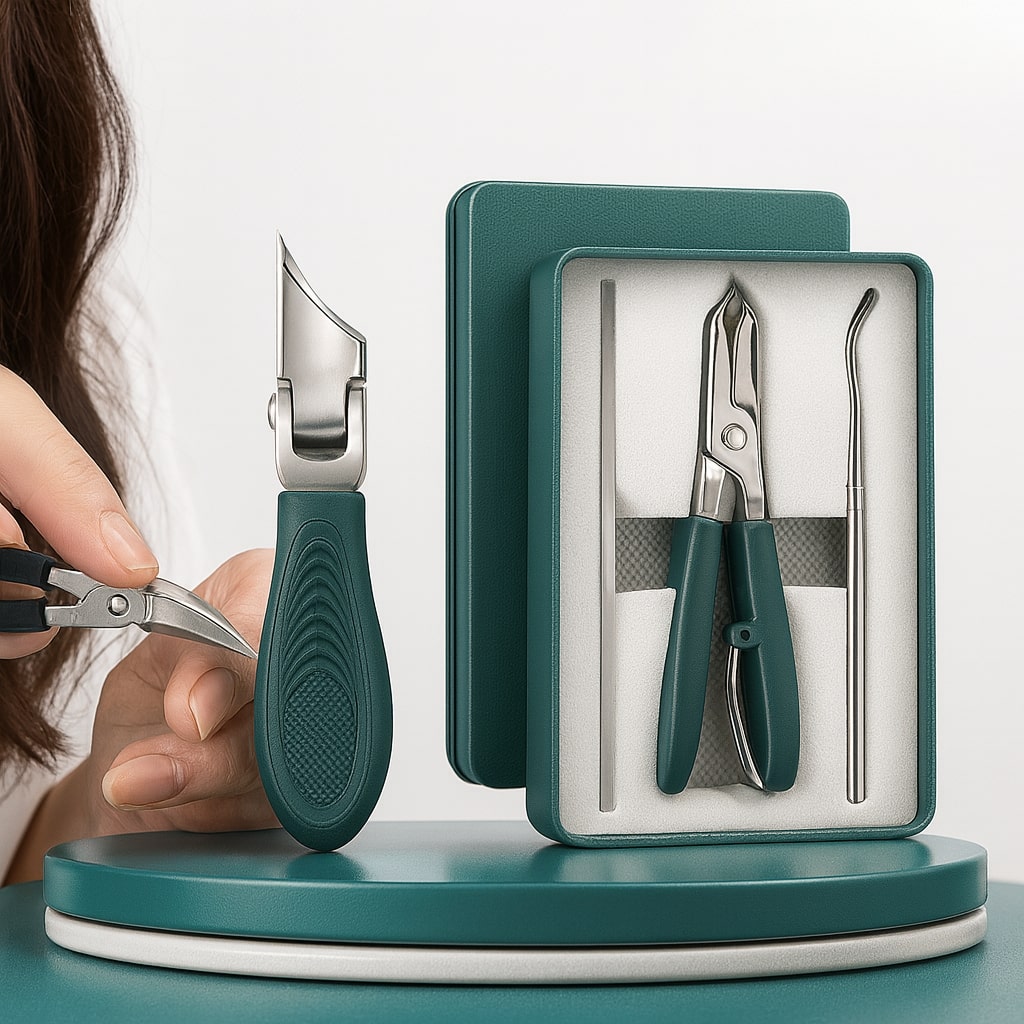 Nail Clipper | Pedicure Set | Nail Care Set & Toenail Scissors | NailPedi
