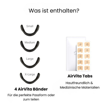 Nasensch strips für Sport, Schnarchen und mehr | Nasenpflaster | AirVita