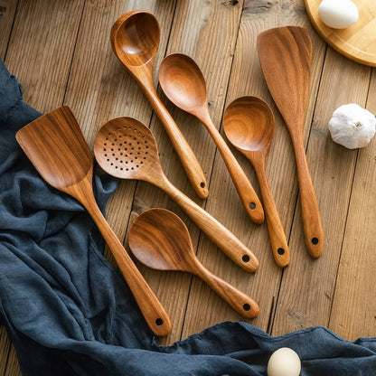 Wooden Kitchen Utensils | Kitchen Helper Set | NordWood