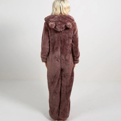 Onesie Jumpsuit for Women | Fleece Overalls | Schmusi