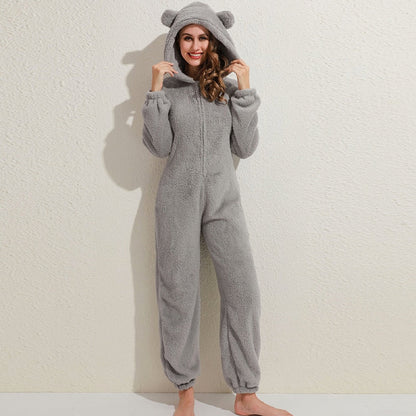 Onesie Jumpsuit for Women | Fleece Overalls | Schmusi