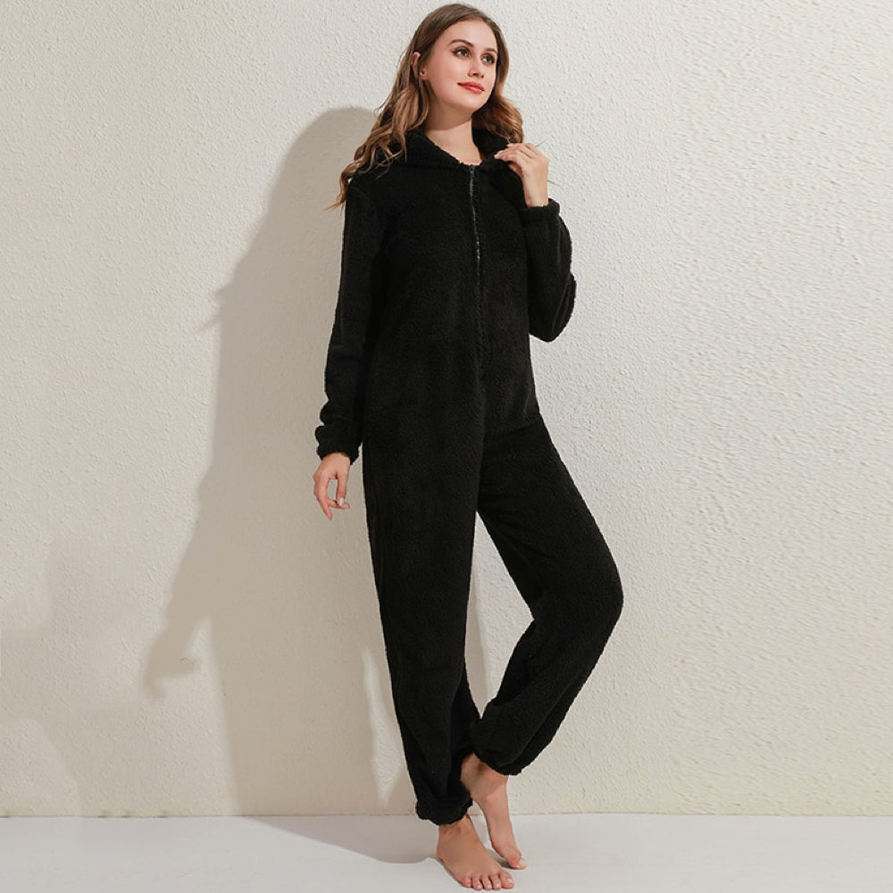 Onesie Jumpsuit for Women | Fleece Overalls | Schmusi