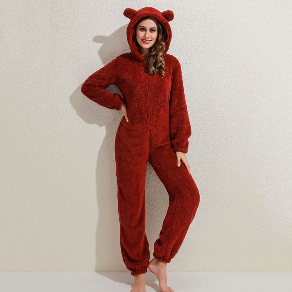 Onesie Jumpsuit for Women | Fleece Overalls | Schmusi