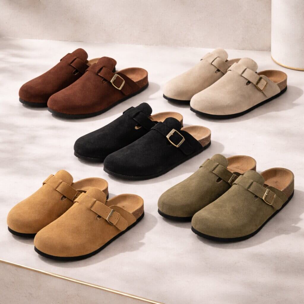 Orthopedic Slippers for Men & Women | Suede Clogs | Mules | Suedara
