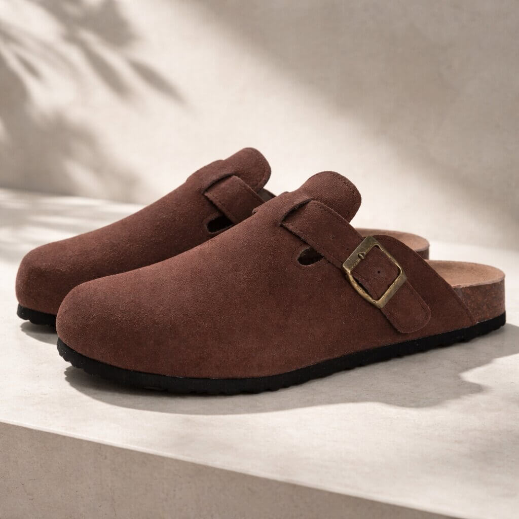 Orthopedic Slippers for Men & Women | Suede Clogs | Mules | Suedara
