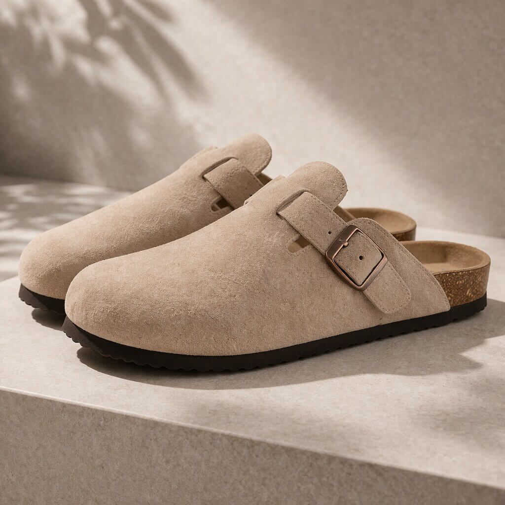 Orthopedic Slippers for Men & Women | Suede Clogs | Mules | Suedara