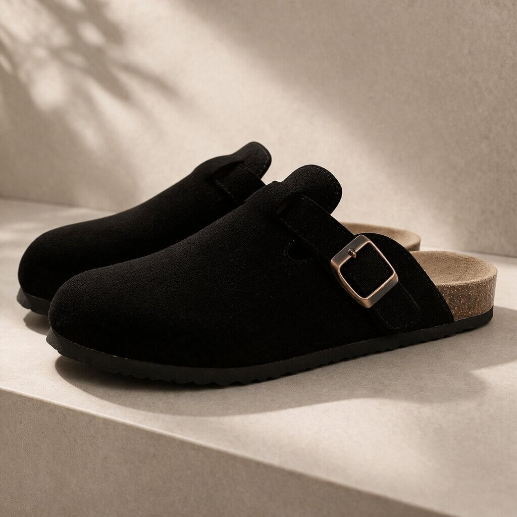 Orthopedic Slippers for Men & Women | Suede Clogs | Mules | Suedara