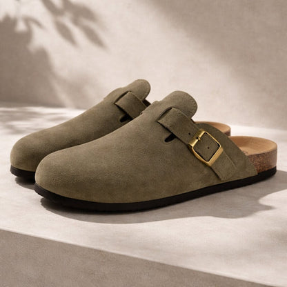 Orthopedic Slippers for Men & Women | Suede Clogs | Mules | Suedara
