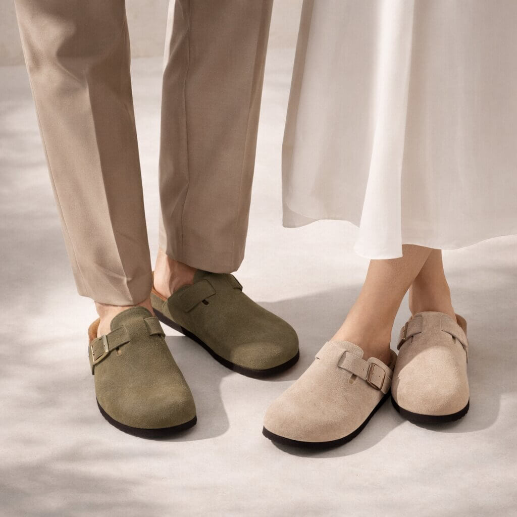 Orthopedic Slippers for Men & Women | Suede Clogs | Mules | Suedara
