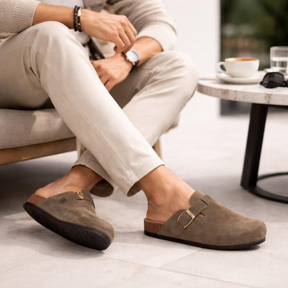 Orthopedic Slippers for Men & Women | Suede Clogs | Mules | Suedara