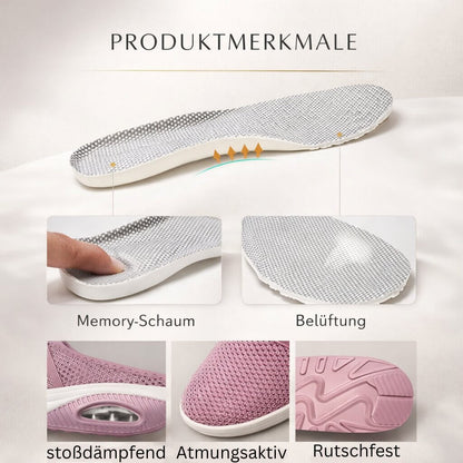 Orthopädische Hausschuhe zum Reinschlüpfen | Breite Diabetikerschuhe für Zuhause | Velori
