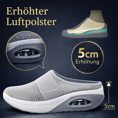Orthopädische Hausschuhe zum Reinschlüpfen | Breite Diabetikerschuhe für Zuhause | Velori