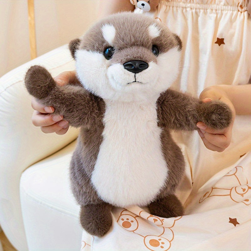 Otter Plüschspielzeug | Süßes Plüschspielzeug zur Stressbewältigung | Stofftier für Kinder und Babys | CutiOtter