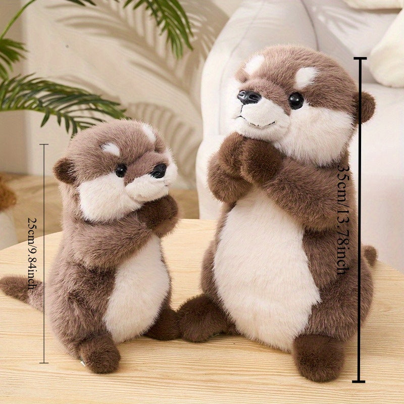 Otter Plush Toy | Cute Plush Toy for Stress Relief | Stuffed Animal for Kids and Babies | CutiOtter