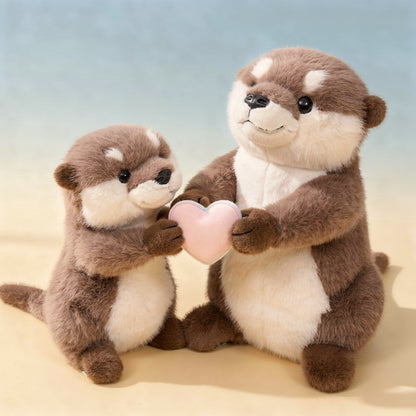 Otter Plush Toy | Cute Plush Toy for Stress Relief | Stuffed Animal for Kids and Babies | CutiOtter
