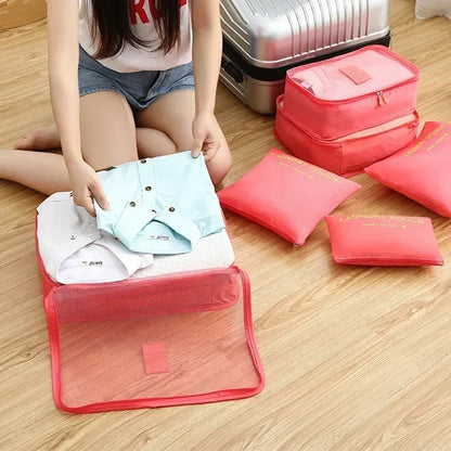 Packing Cubes | Luggage Organizer | Travel Bag Set for Order and Clarity | TravelClear