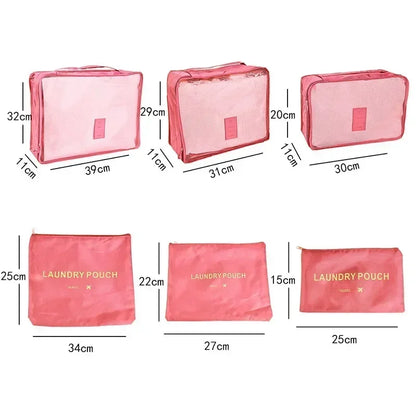 Packing Cubes | Luggage Organizer | Travel Bag Set for Order and Clarity | TravelClear