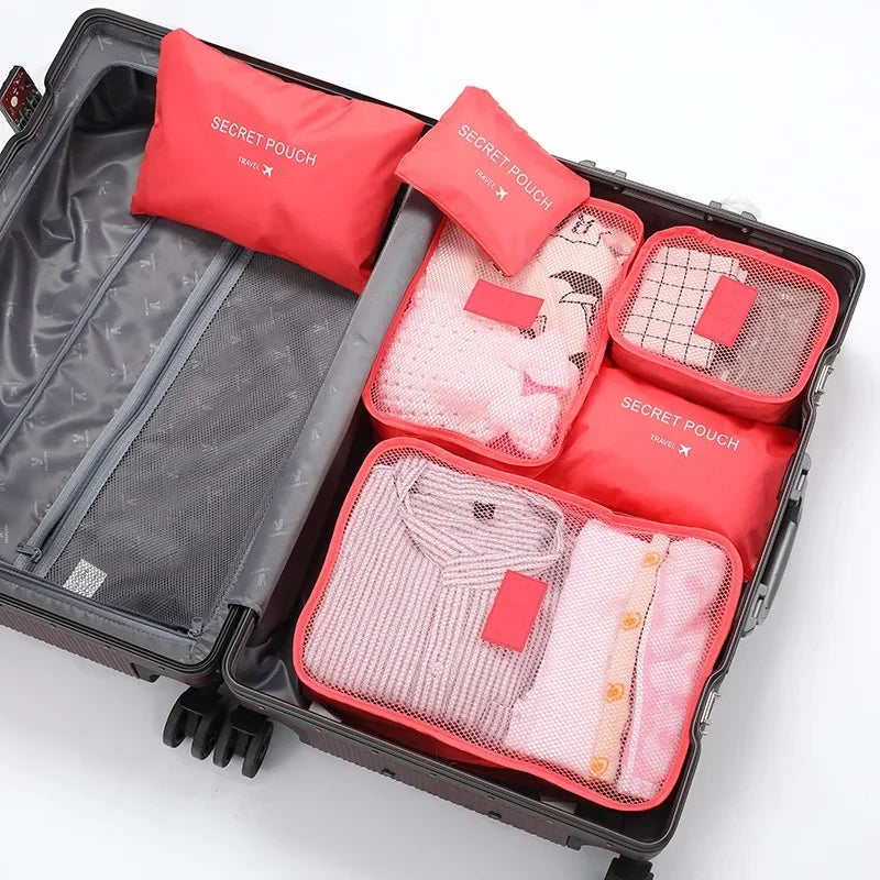 Packing Cubes | Luggage Organizer | Travel Bag Set for Order and Clarity | TravelClear