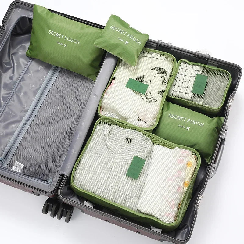 Packing Cubes | Luggage Organizer | Travel Bag Set for Order and Clarity | TravelClear