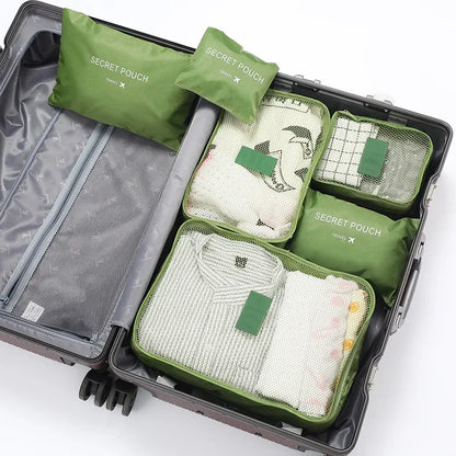 Packing Cubes | Luggage Organizer | Travel Bag Set for Order and Clarity | TravelClear