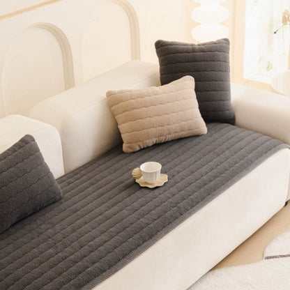 Plush Sofa Cover | Cover for Sofa | Sofa Throw | Sofina