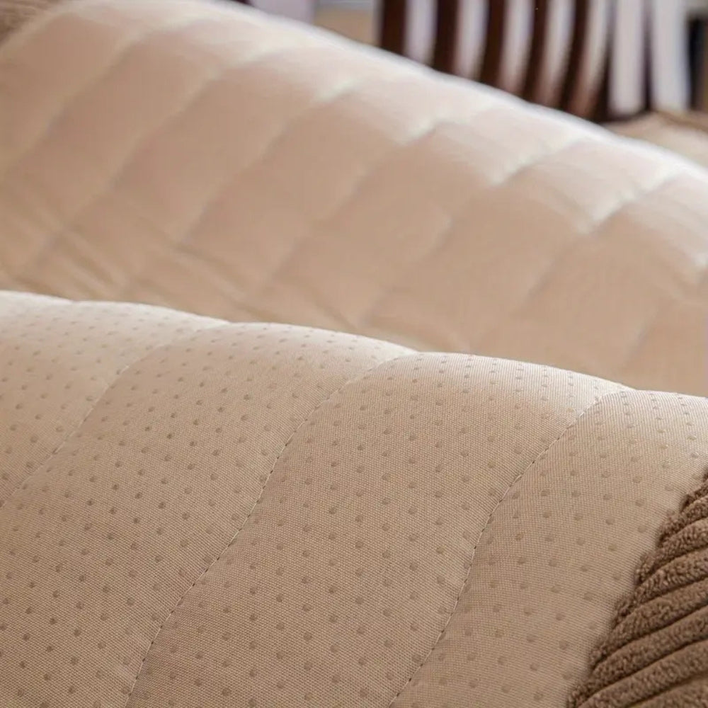 Plush Sofa Cover | Cover for Sofa | Sofa Throw | Sofina